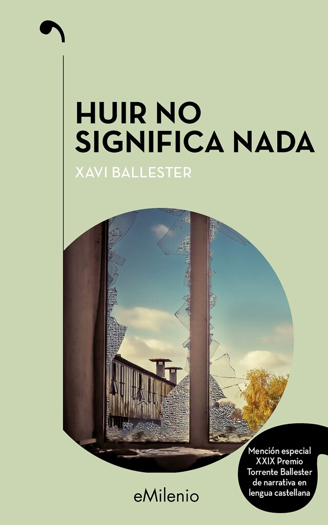 Book cover for Huir no significa nada (epub)