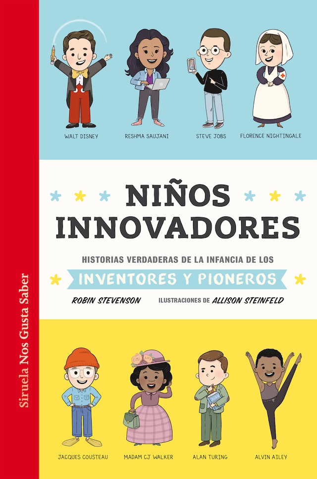 Kirjankansi teokselle Niños innovadores