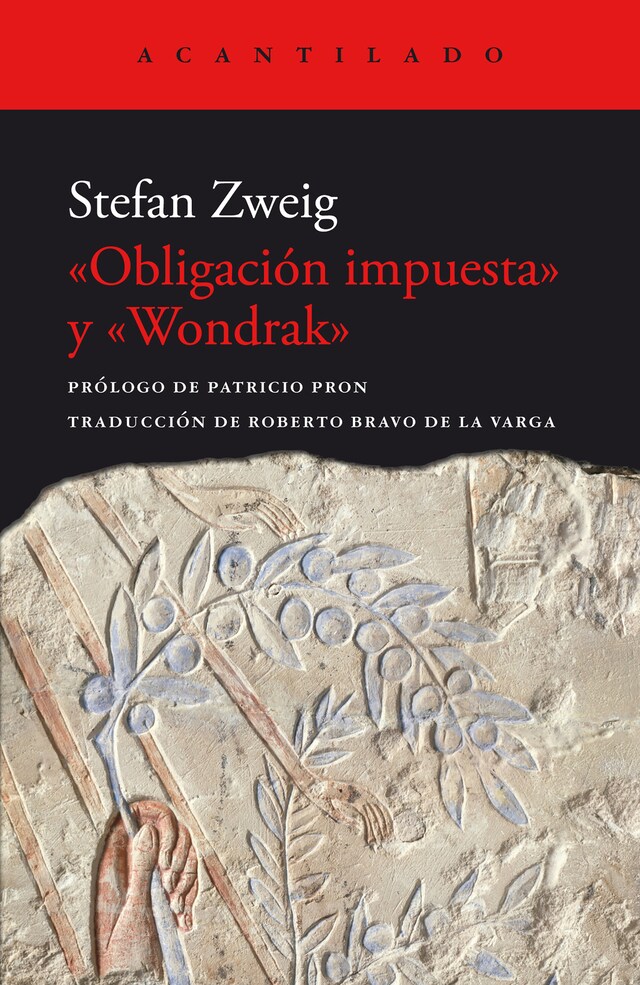 Okładka książki dla «Obligación impuesta» y «Wondrak»