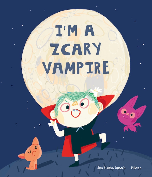 Portada de libro para I'm a Zcary Vampire