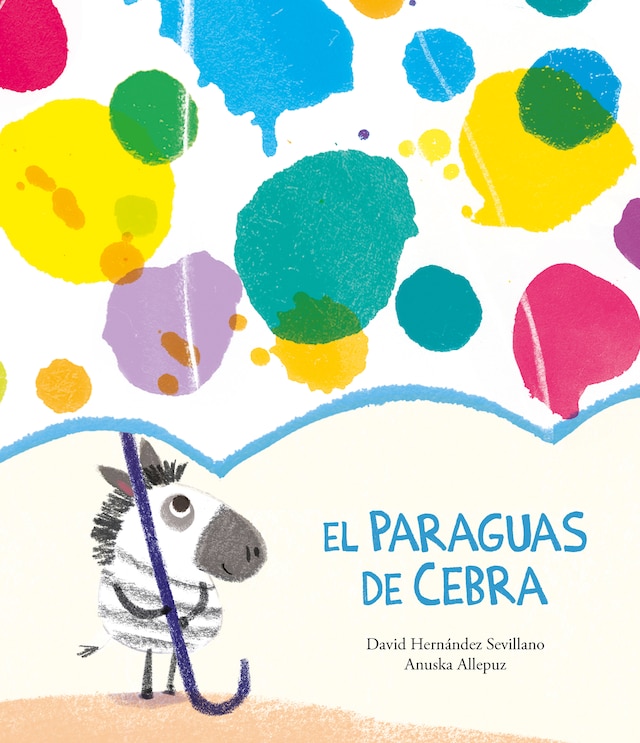 Portada de libro para El paraguas de Cebra