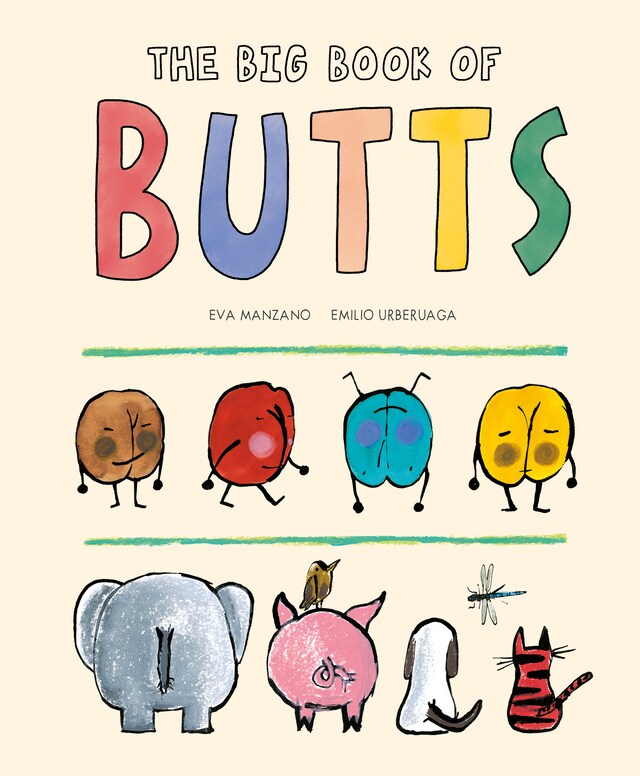 Okładka książki dla The Big Book of Butts