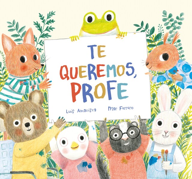 Copertina del libro per Te queremos, profe