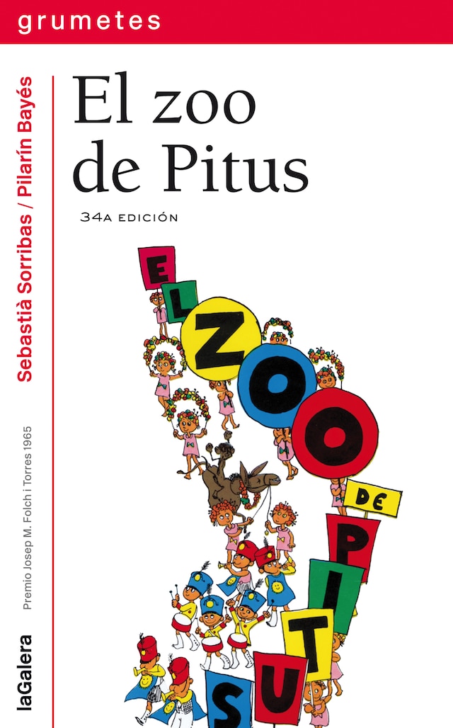 Copertina del libro per El zoo de Pitus