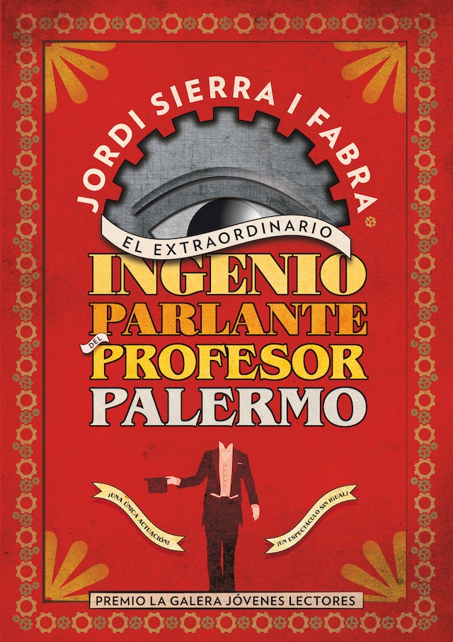 Book cover for El extraordinario ingenio parlante del Profesor Palermo