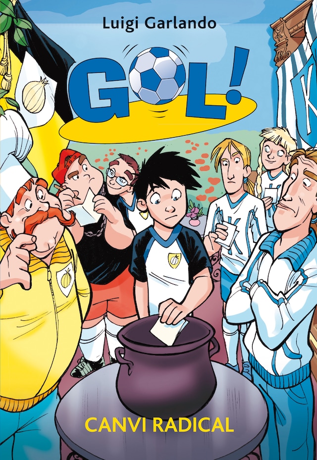 Book cover for Gol 21. Canvi radical