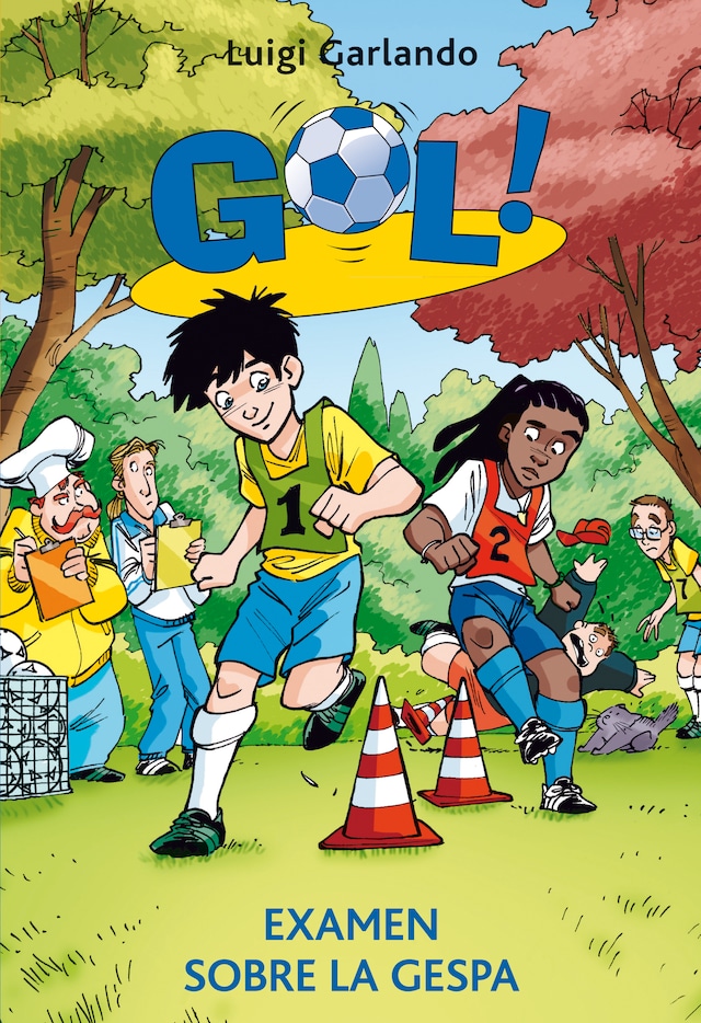 Book cover for Gol 22. Examen sobre la gespa