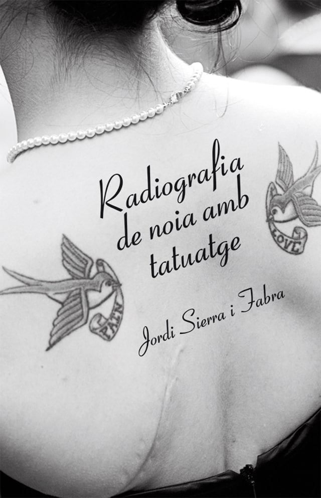 Okładka książki dla Radiografia de noia amb tatuatge