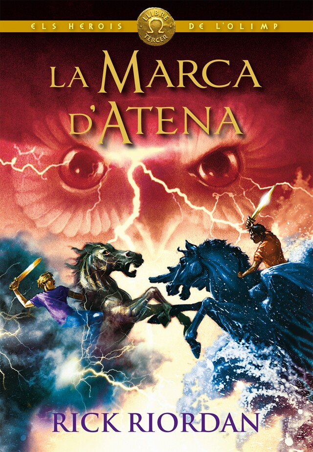Book cover for ELS HEROIS DE L'OLIMP 3: La marca d'Atena