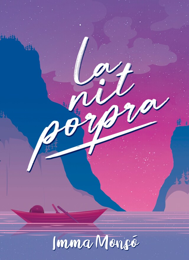 Book cover for La nit porpra