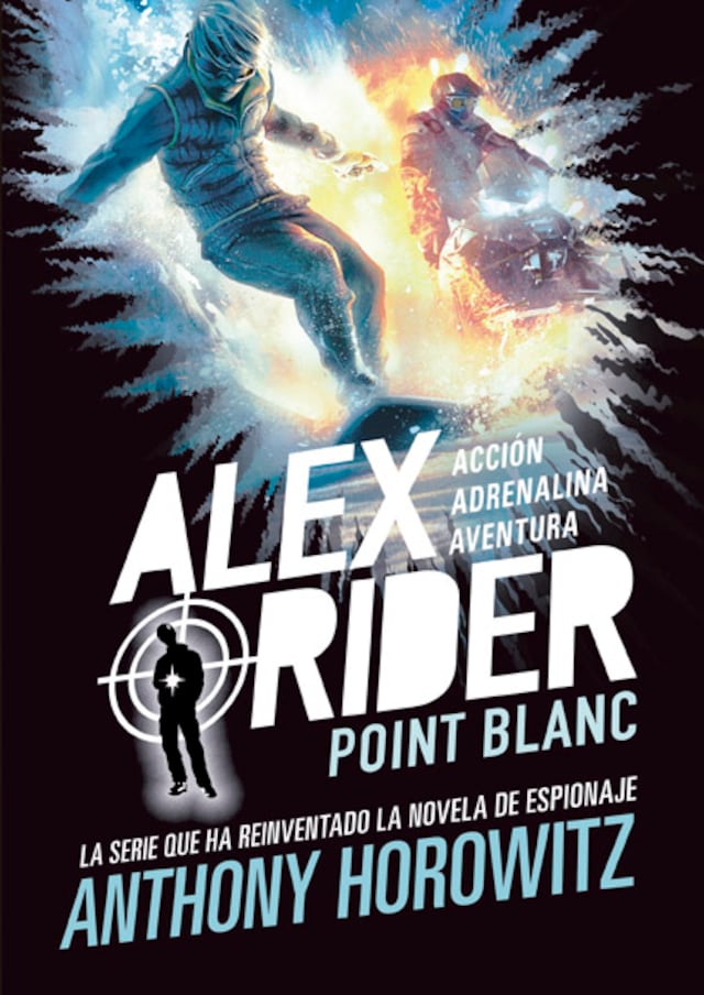 Book cover for Alex Rider 2. Point Blanc