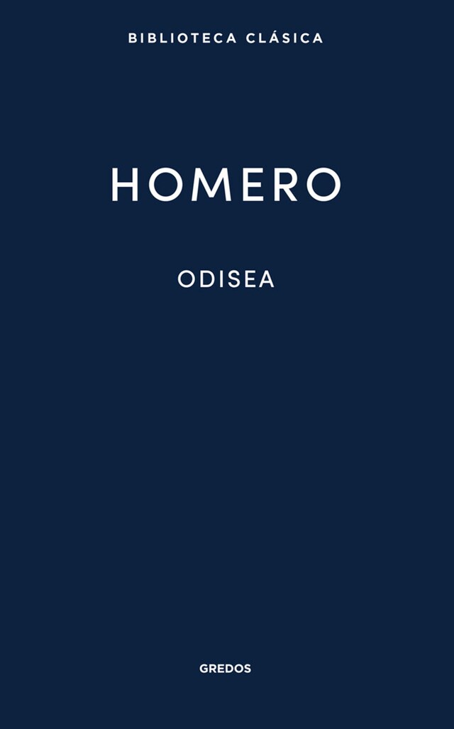 Copertina del libro per Odisea