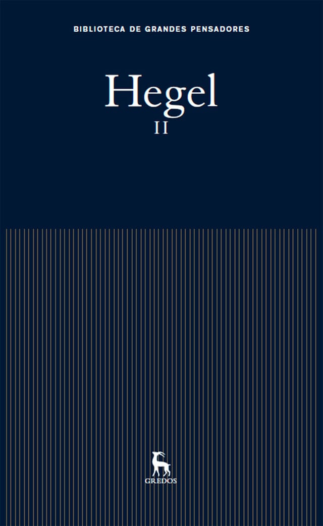 Copertina del libro per Hegel II