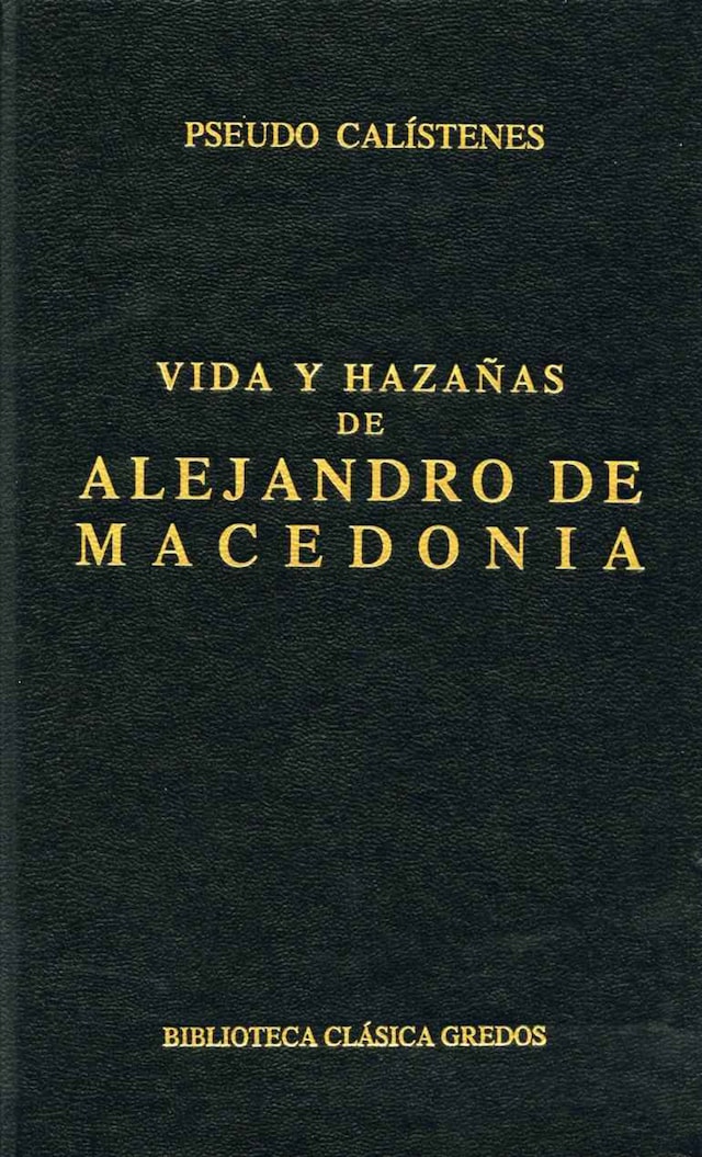 Book cover for Vida y hazañas de Alejandro de Macedonia