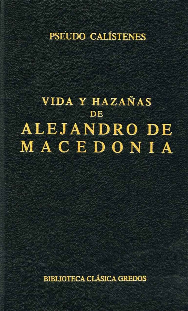 Book cover for Vida y hazañas de Alejandro de Macedonia