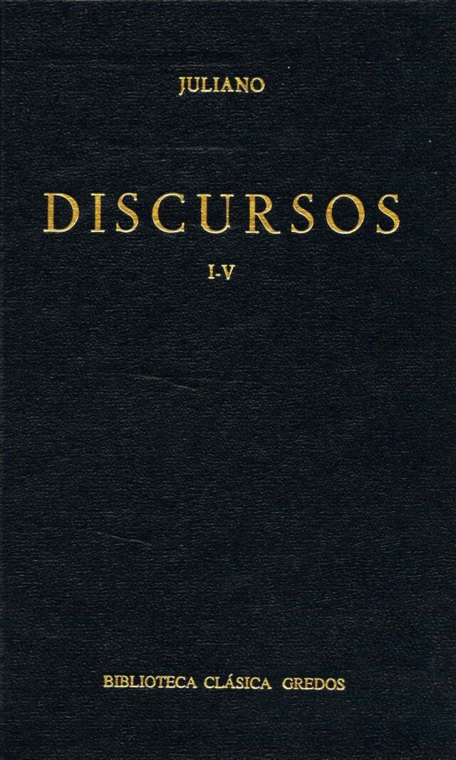 Portada de libro para Discursos I-V