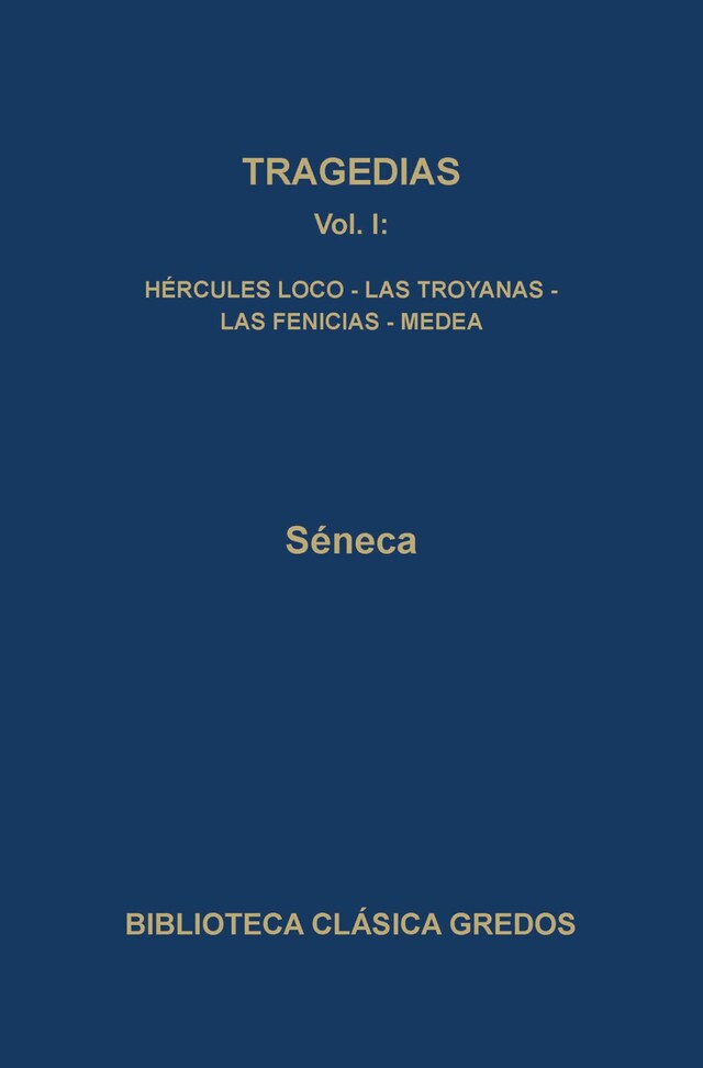 Copertina del libro per Tragedias I