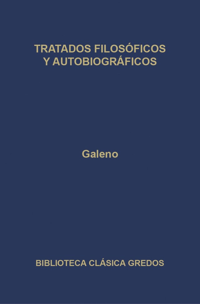 Book cover for Tratados filosóficos y autobiográficos