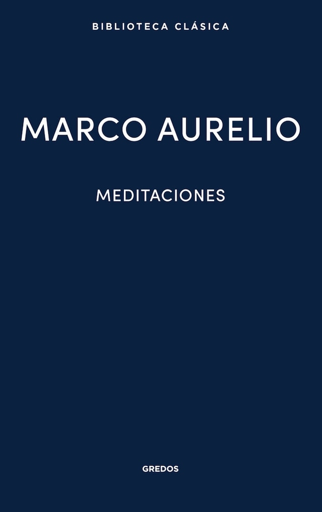 Okładka książki dla Meditaciones
