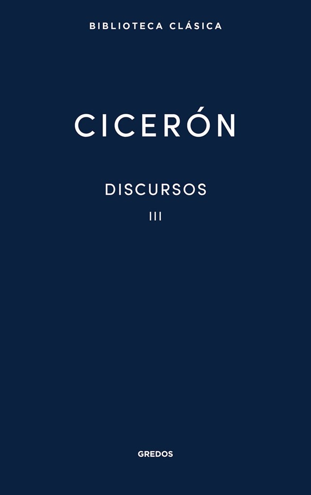 Book cover for Discursos III