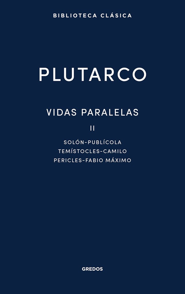 Book cover for Vidas paralelas II