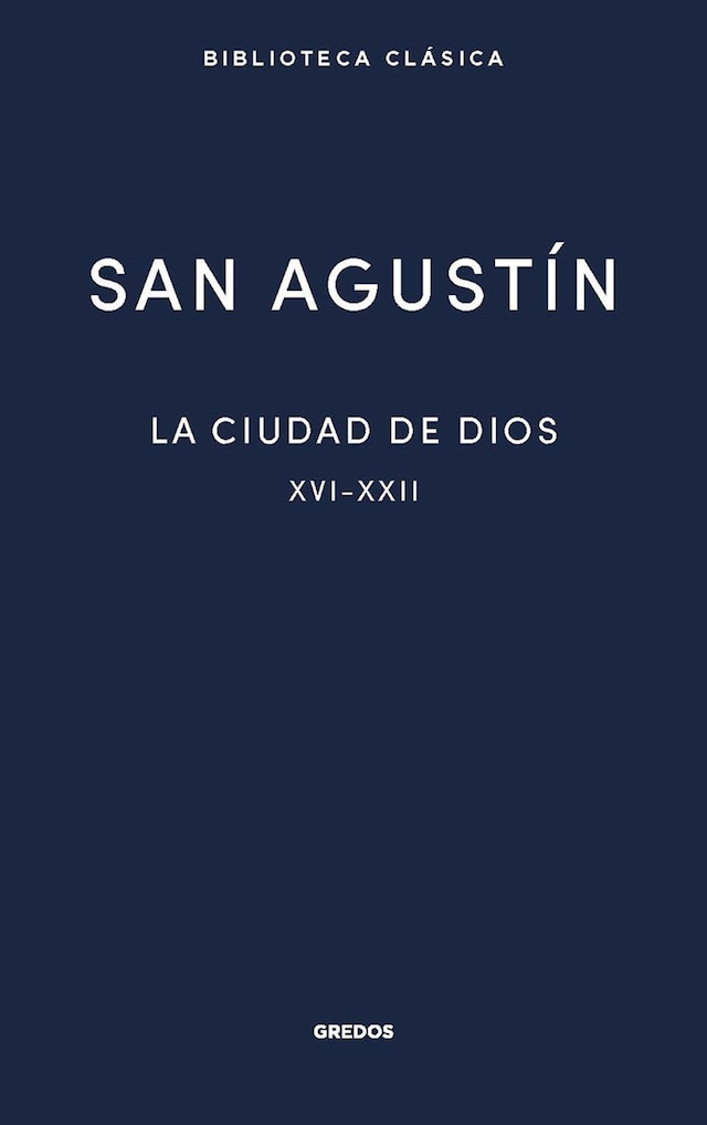 Book cover for La ciudad de Dios III
