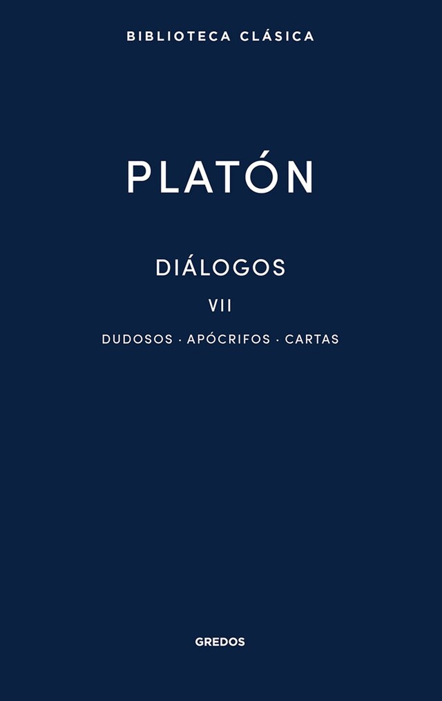 Copertina del libro per Diálogos VII