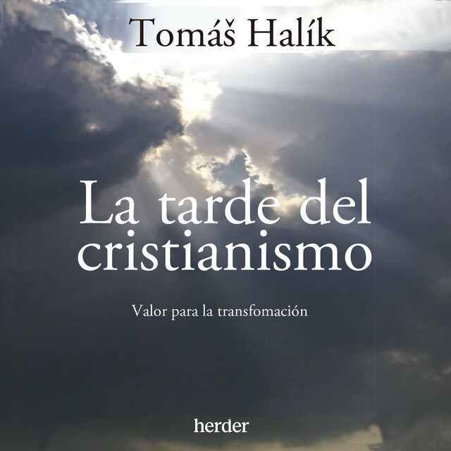 Copertina del libro per La tarde del cristianismo