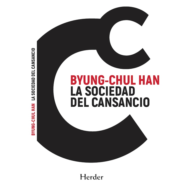 Book cover for La sociedad del cansancio