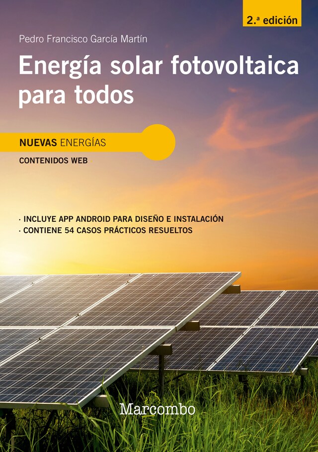 Bokomslag for Energía solar fotovoltaica para todos 2ed