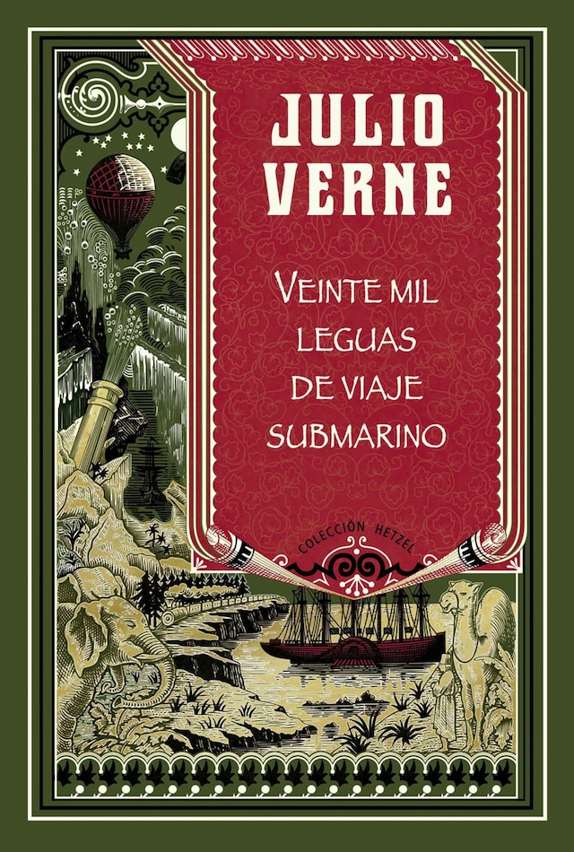 Buchcover für Veinte mil leguas de viaje submarino
