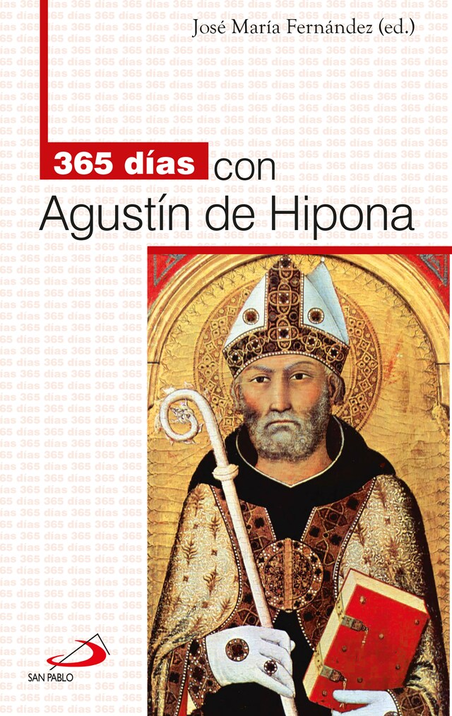 Portada de libro para 365 días con Agustín de Hipona