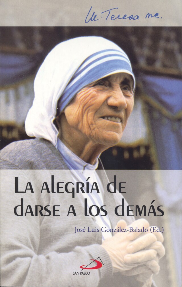 Book cover for La alegría de darse a los demás