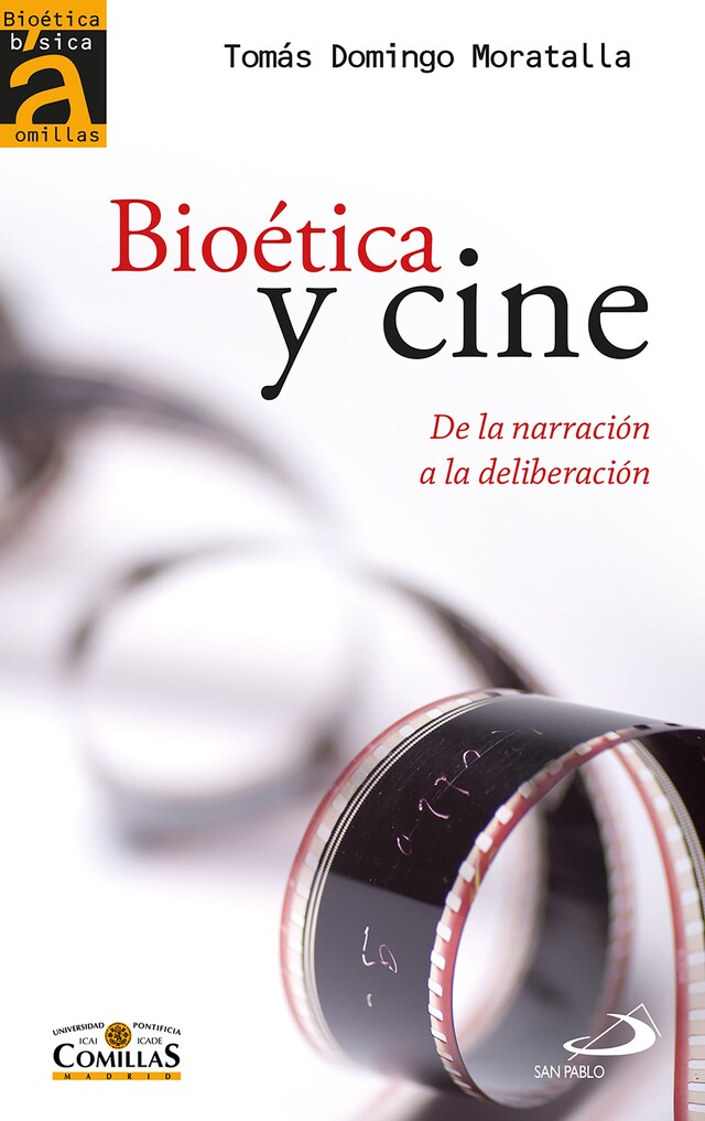 Kirjankansi teokselle Bioética y cine