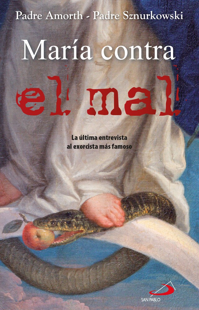 Portada de libro para María contra el mal