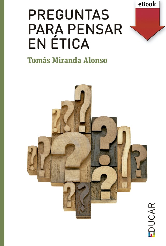 Copertina del libro per Preguntas para pensar en ética