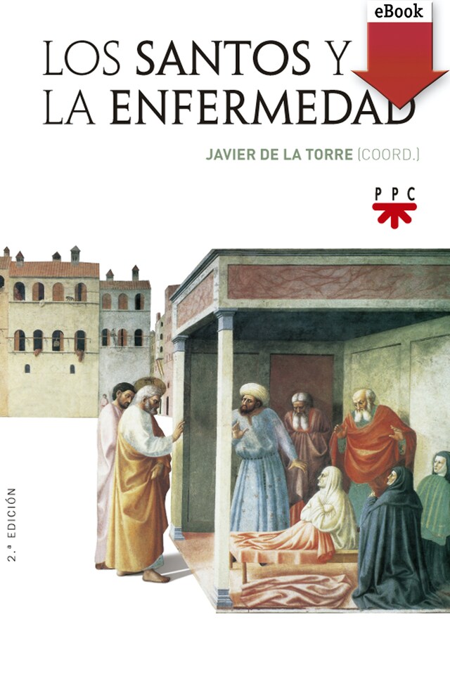 Book cover for Los santos y la enfermedad