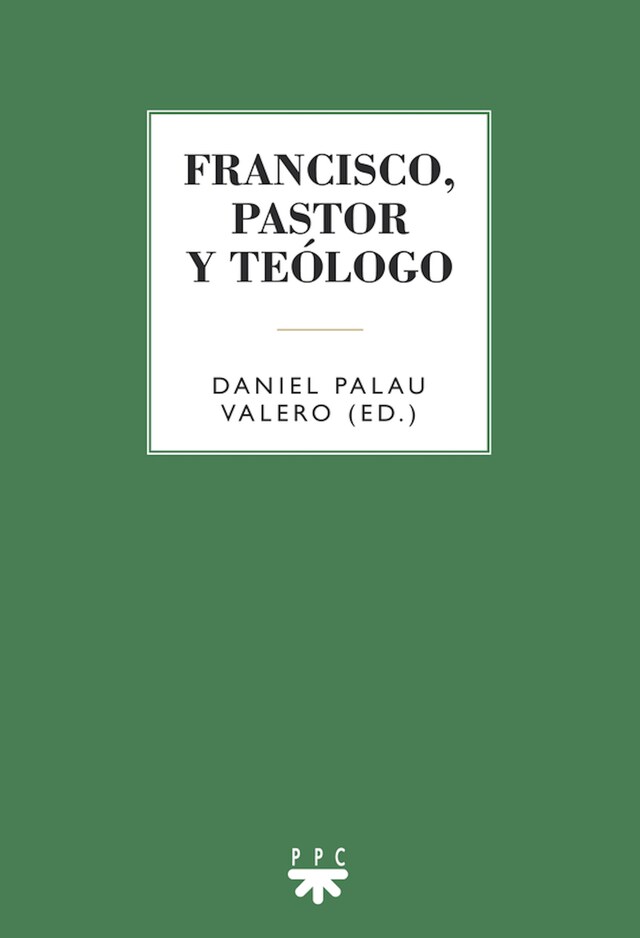 Portada de libro para Francisco, pastor y teólogo