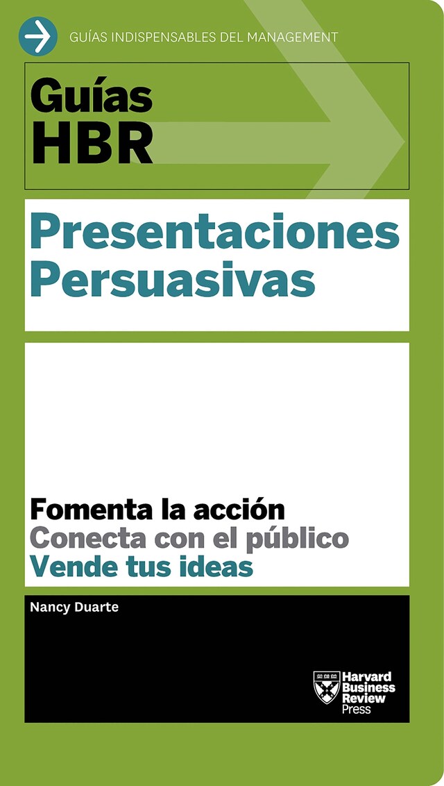 Portada de libro para Guía HBR: Presentaciones Persuasivas