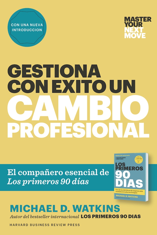 Book cover for Gestiona con éxito un cambio profesional