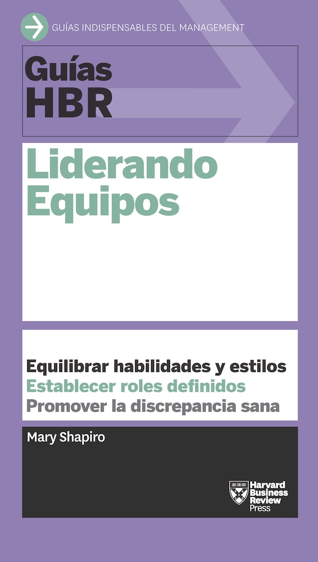 Book cover for Guía HBR: Liderando equipos