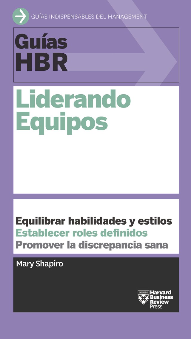 Book cover for Guía HBR: Liderando equipos