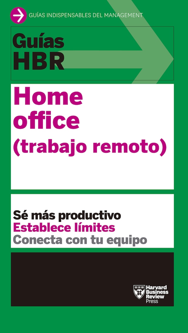 Book cover for Guía HBR: Home office (trabajo remoto)