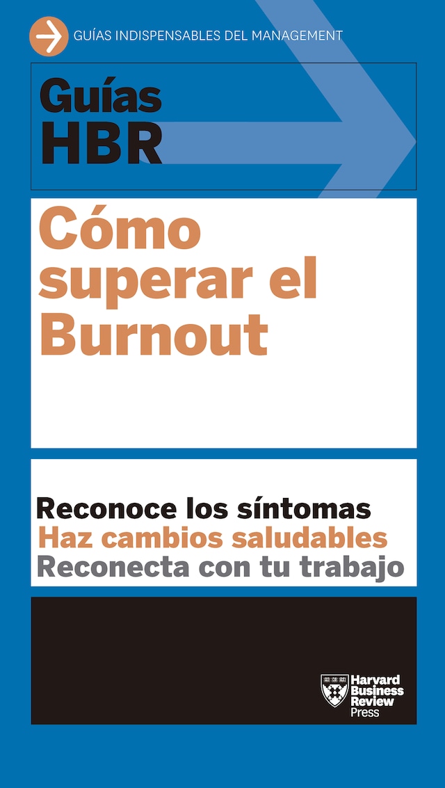 Book cover for Guía HBR: Cómo superar el Burnout