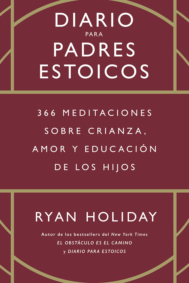 Book cover for Diario para padres estoicos