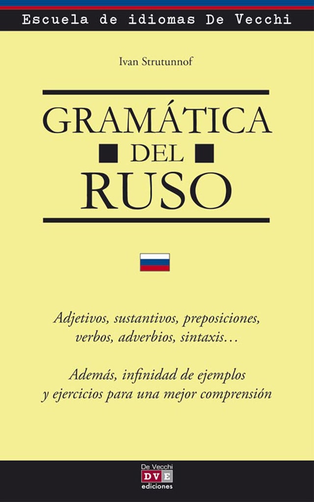 Book cover for Gramática del ruso