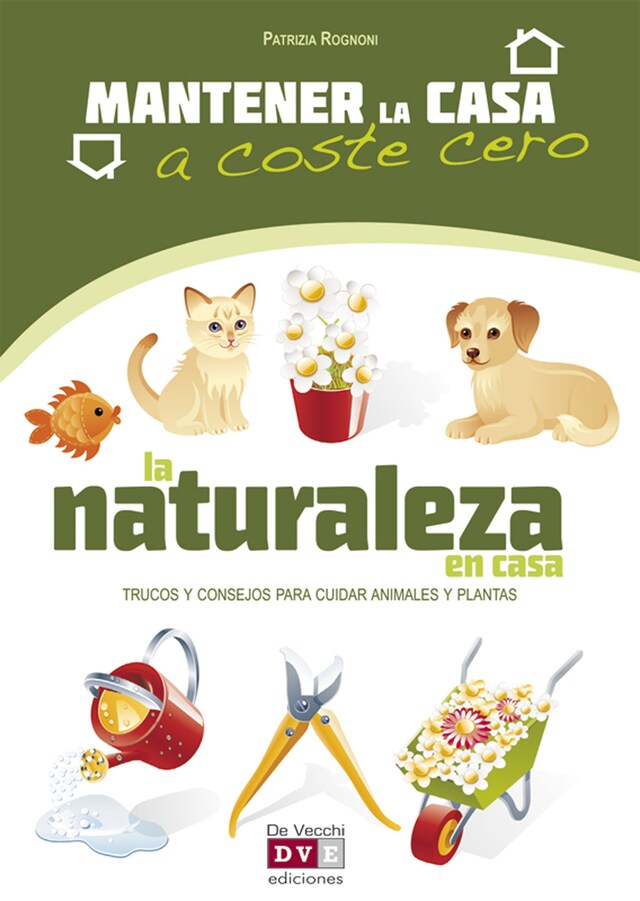 Couverture de livre pour La naturaleza en casa