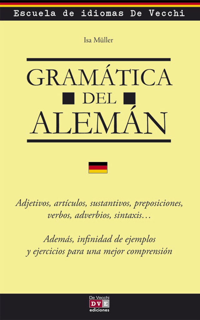 Buchcover für Gramática del alemán