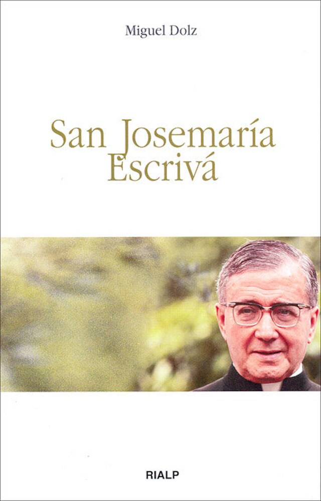 Couverture de livre pour San Josemaría Escrivá