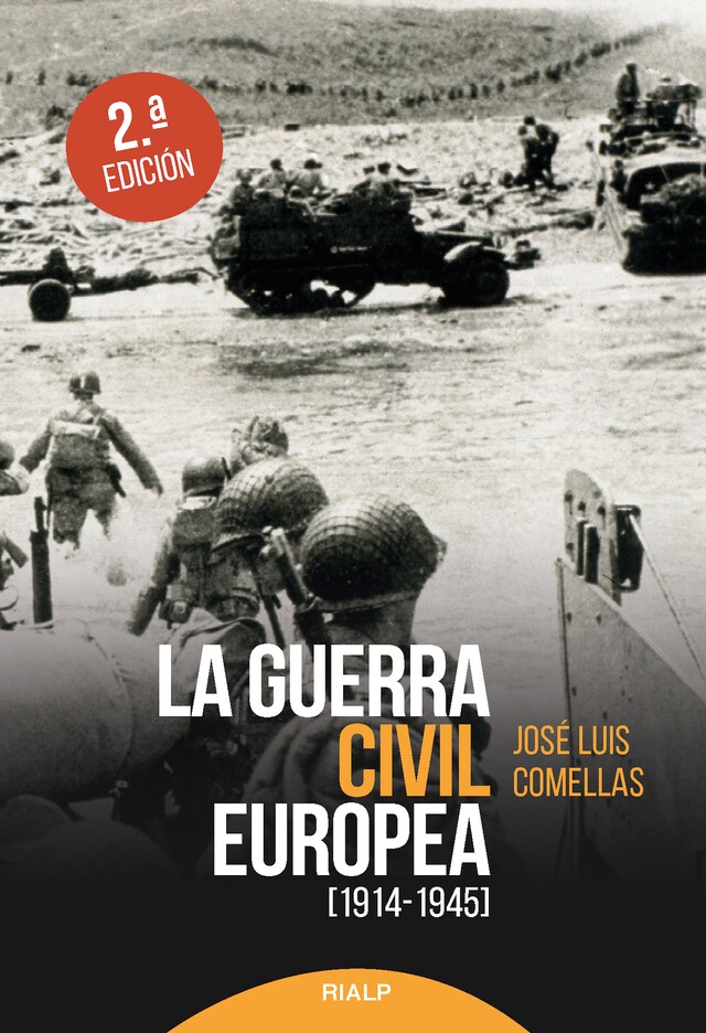 Boekomslag van La guerra civil europea